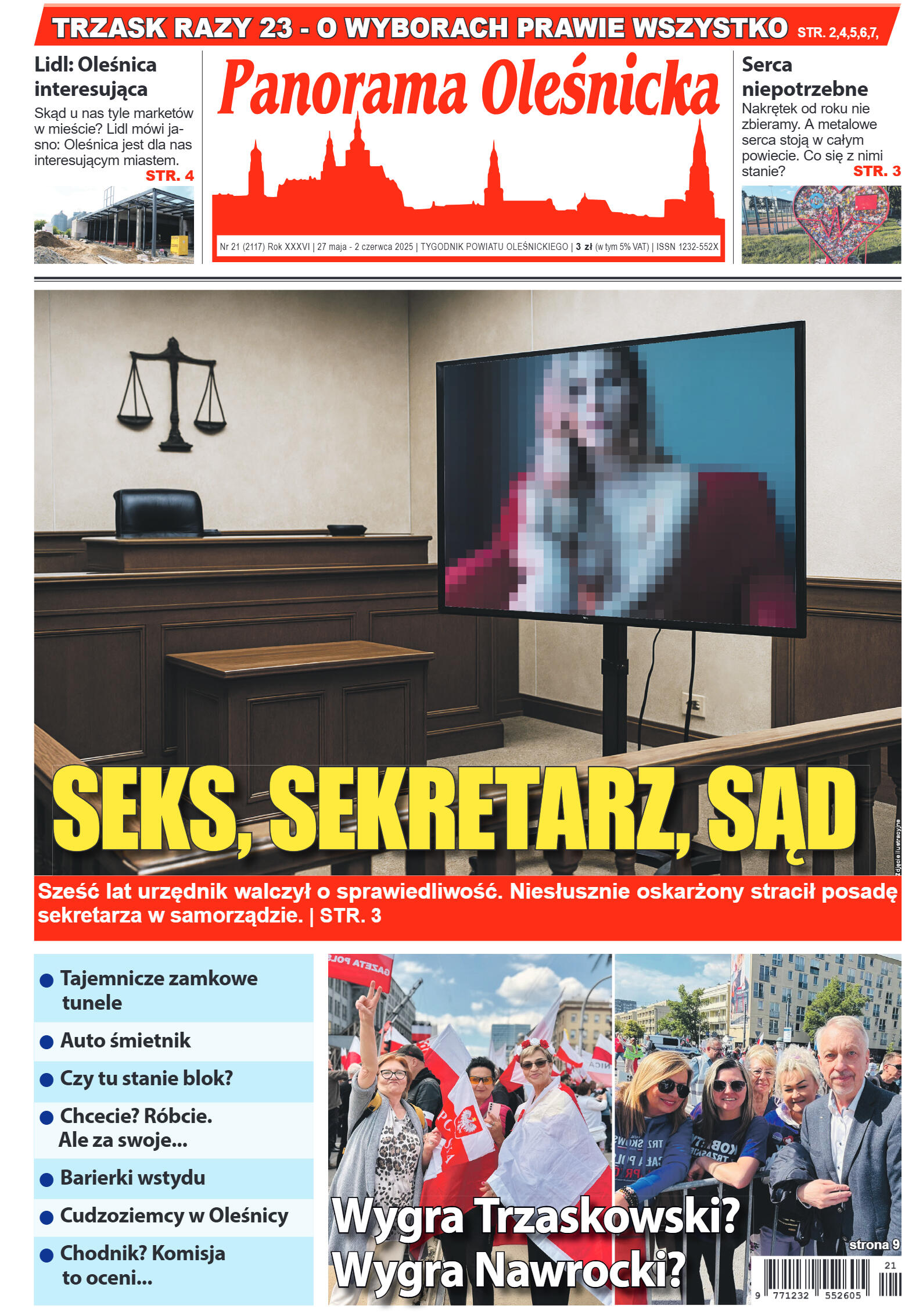 Panorama Oleśnicka nr 21 z 27 maja 2025 - strona 1