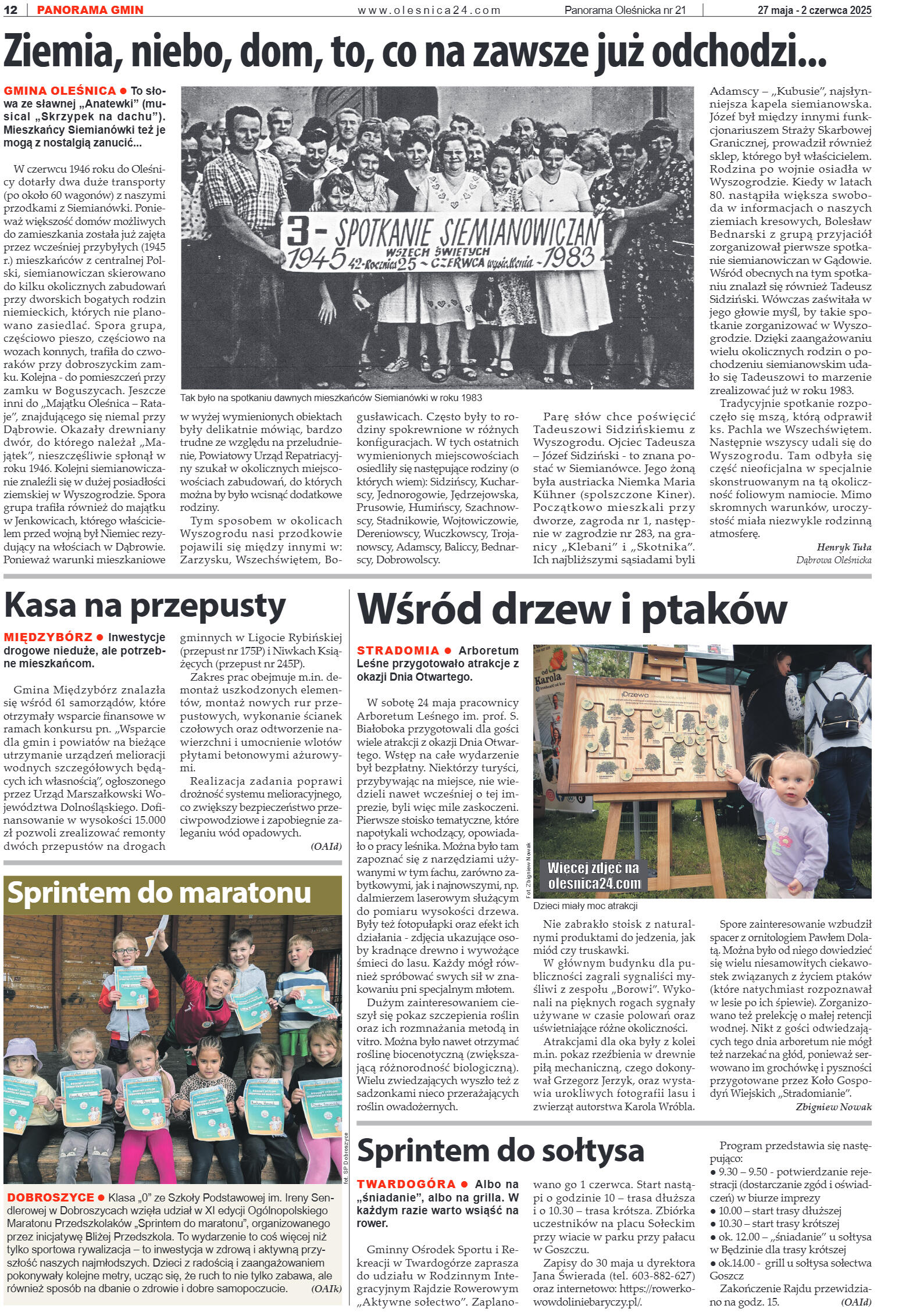 Panorama Oleśnicka nr 21 z 27 maja 2025 - strona 12