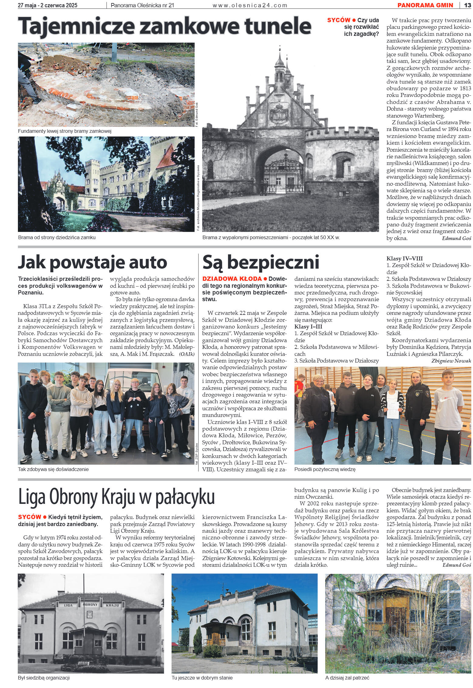 Panorama Oleśnicka nr 21 z 27 maja 2025 - strona 13