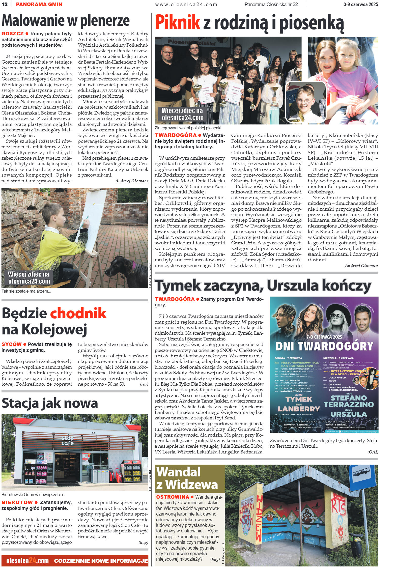 Panorama Oleśnicka nr 22 z 3 czerwca 2025 - strona 12