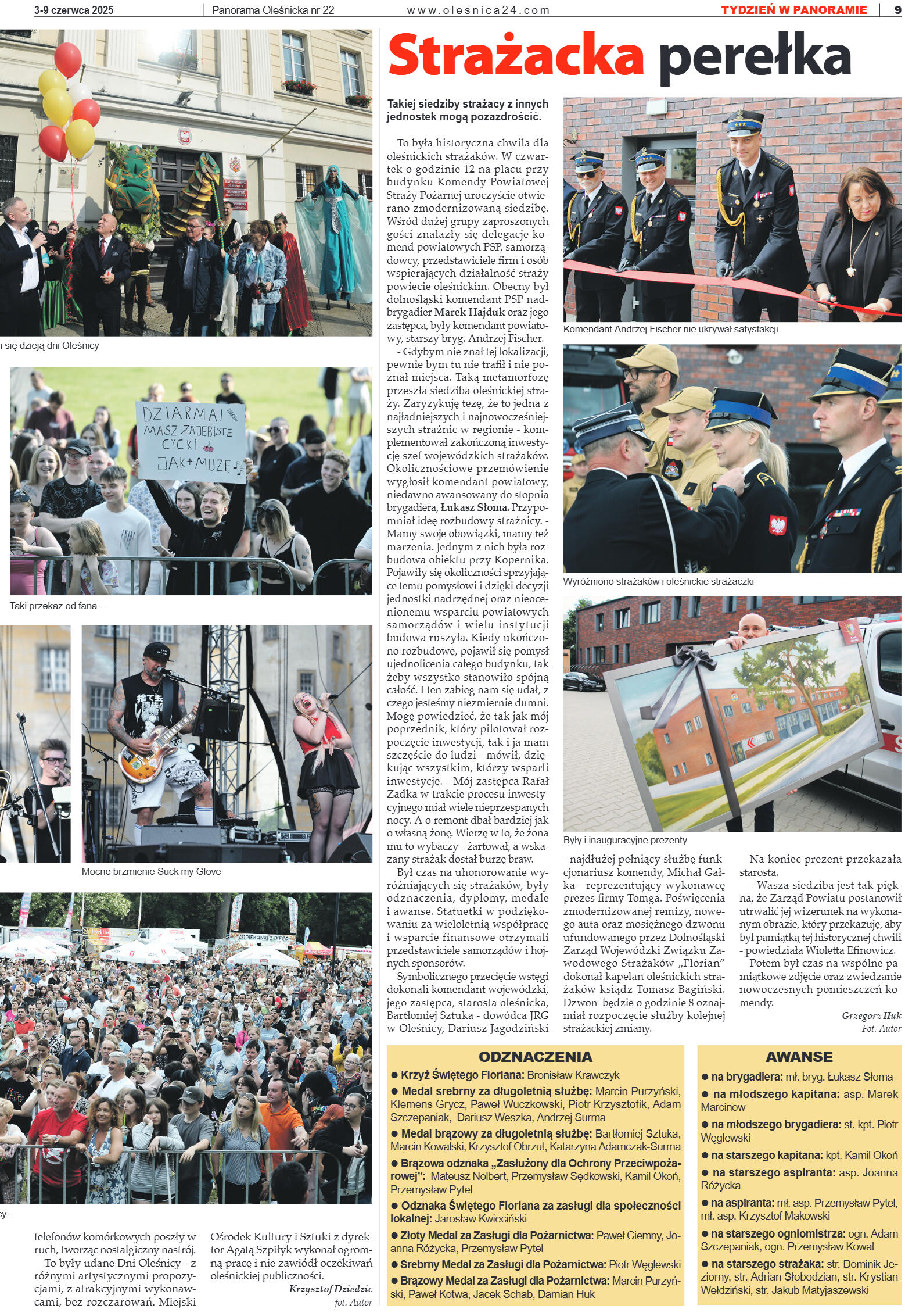 Panorama Oleśnicka nr 22 z 3 czerwca 2025 - strona 9