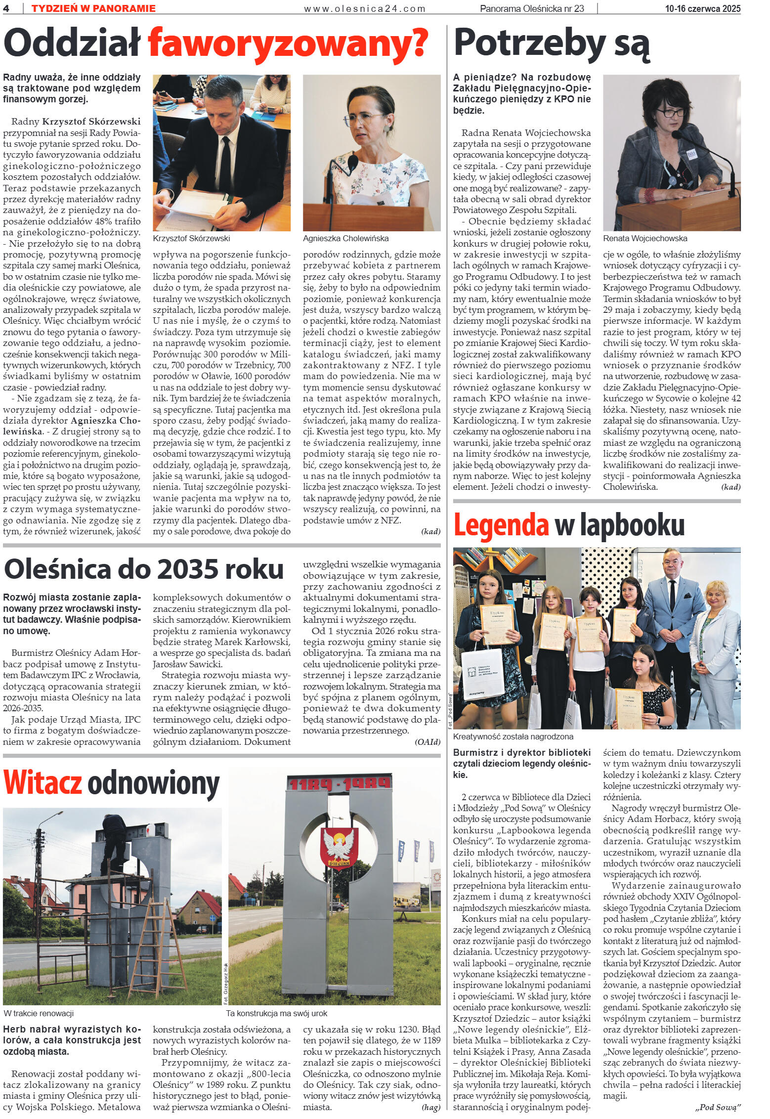 Panorama Oleśnicka nr 23 z 10 czerwca 2025 - strona 4