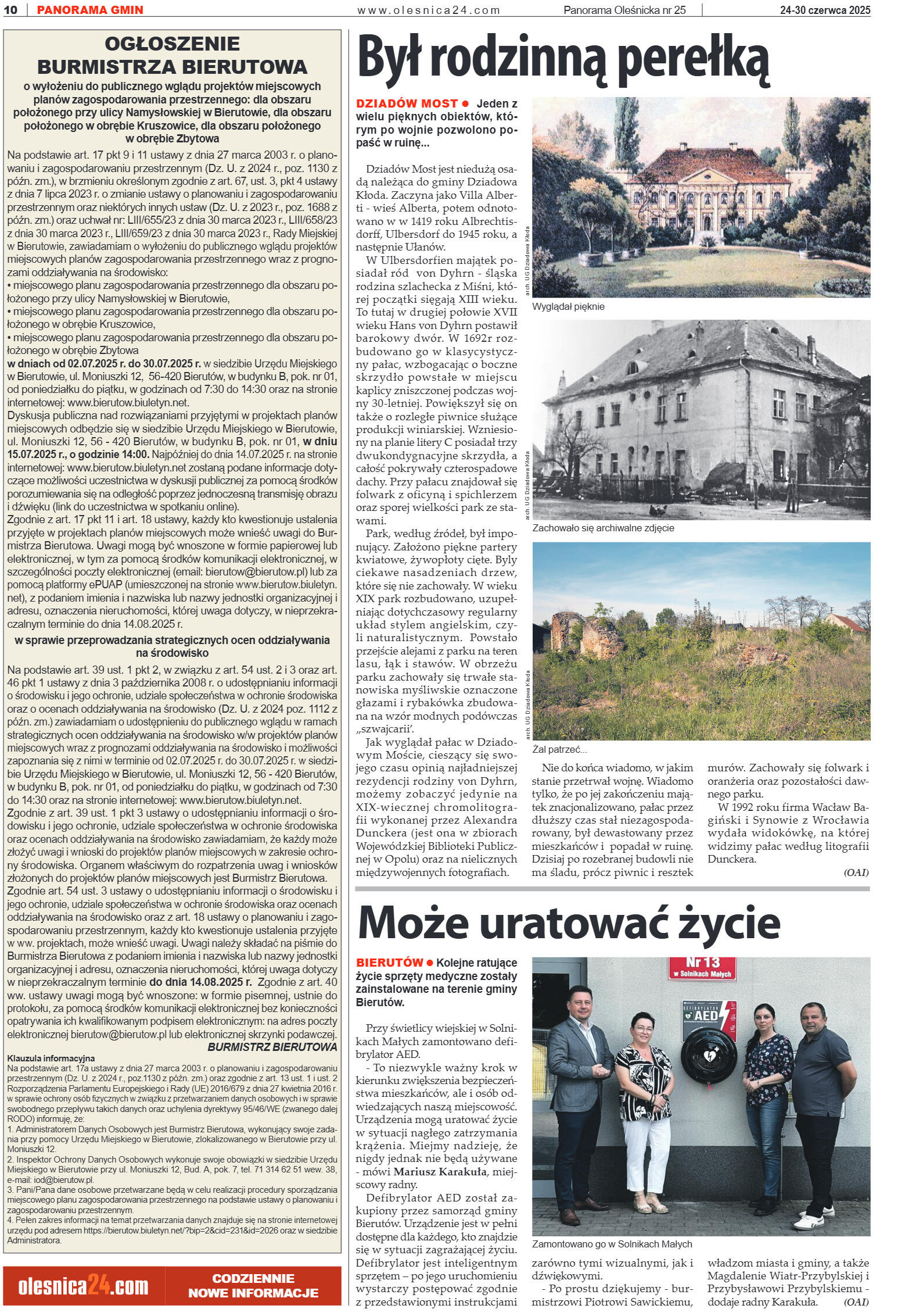 Panorama Oleśnicka nr 25 z 24 czerwca 2025 - strona 10