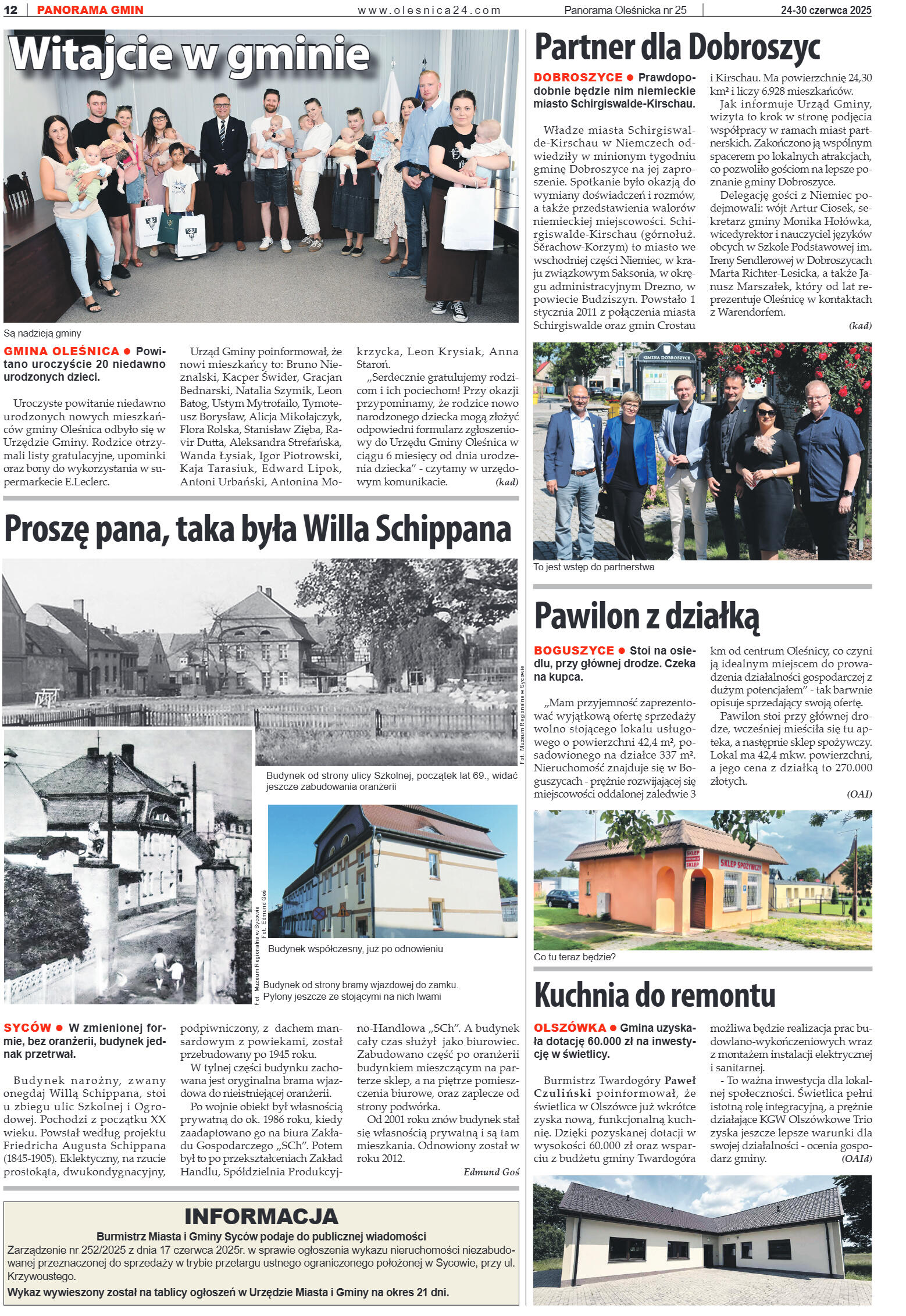 Panorama Oleśnicka nr 25 z 24 czerwca 2025 - strona 12