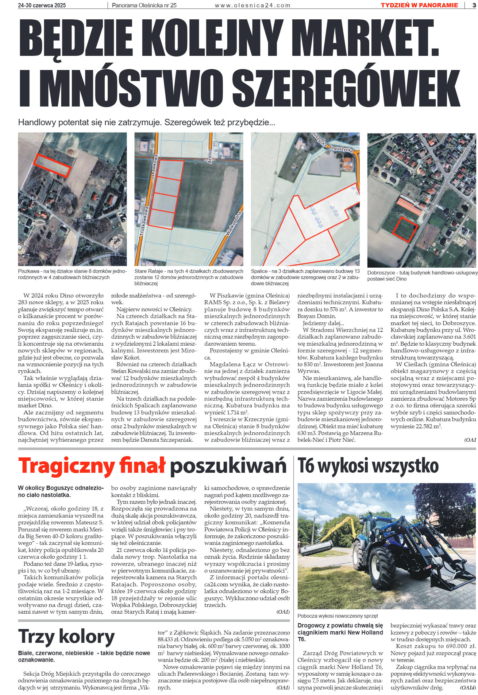 Panorama Oleśnicka nr 25 z 24 czerwca 2025 - strona 3