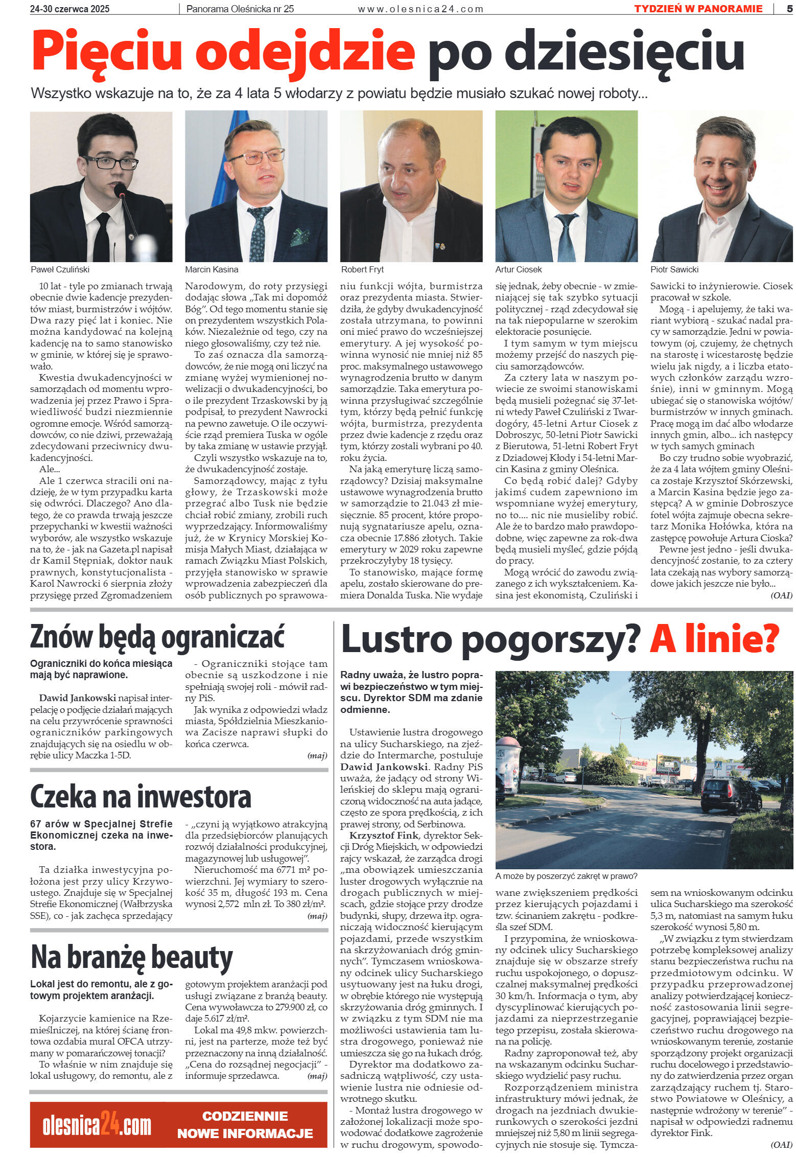 Panorama Oleśnicka nr 25 z 24 czerwca 2025 - strona 5