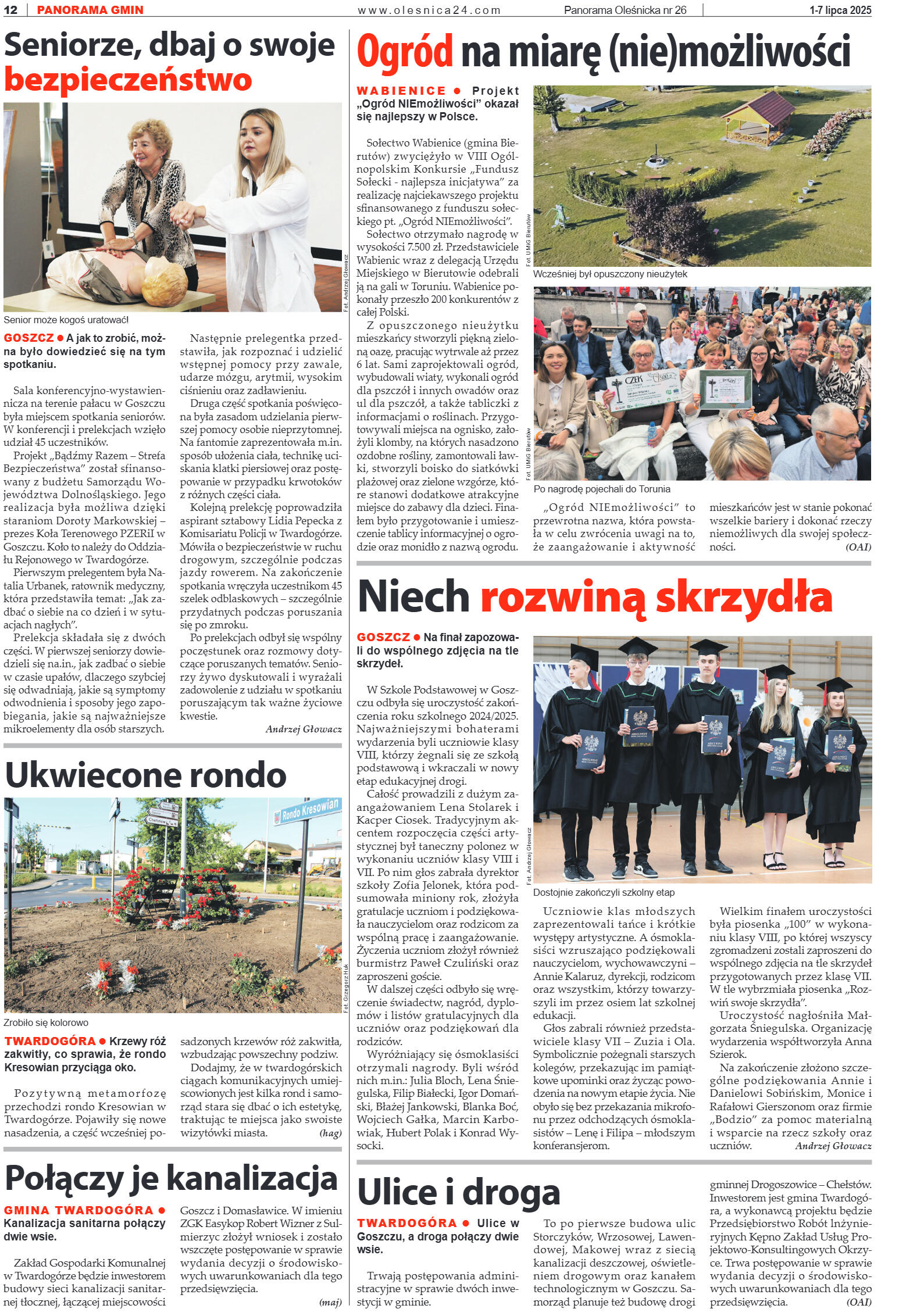 Panorama Oleśnicka nr 26 z 1 lipca 2025 - strona 12