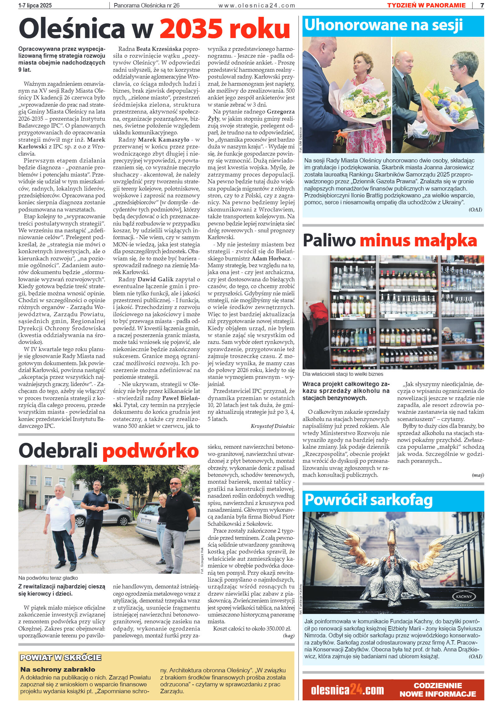 Panorama Oleśnicka nr 26 z 1 lipca 2025 - strona 7