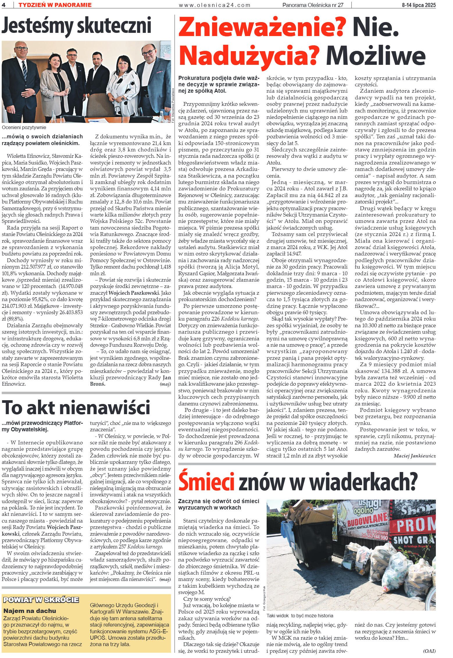 Panorama Oleśnicka nr 27 z 8 lipca 2025 - strona 4