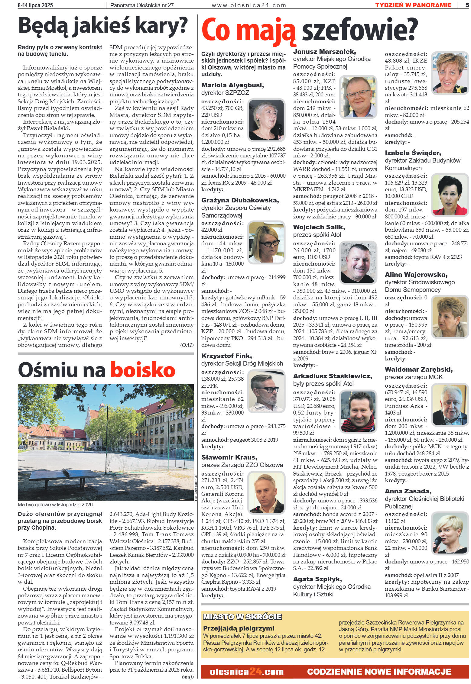 Panorama Oleśnicka nr 27 z 8 lipca 2025 - strona 5