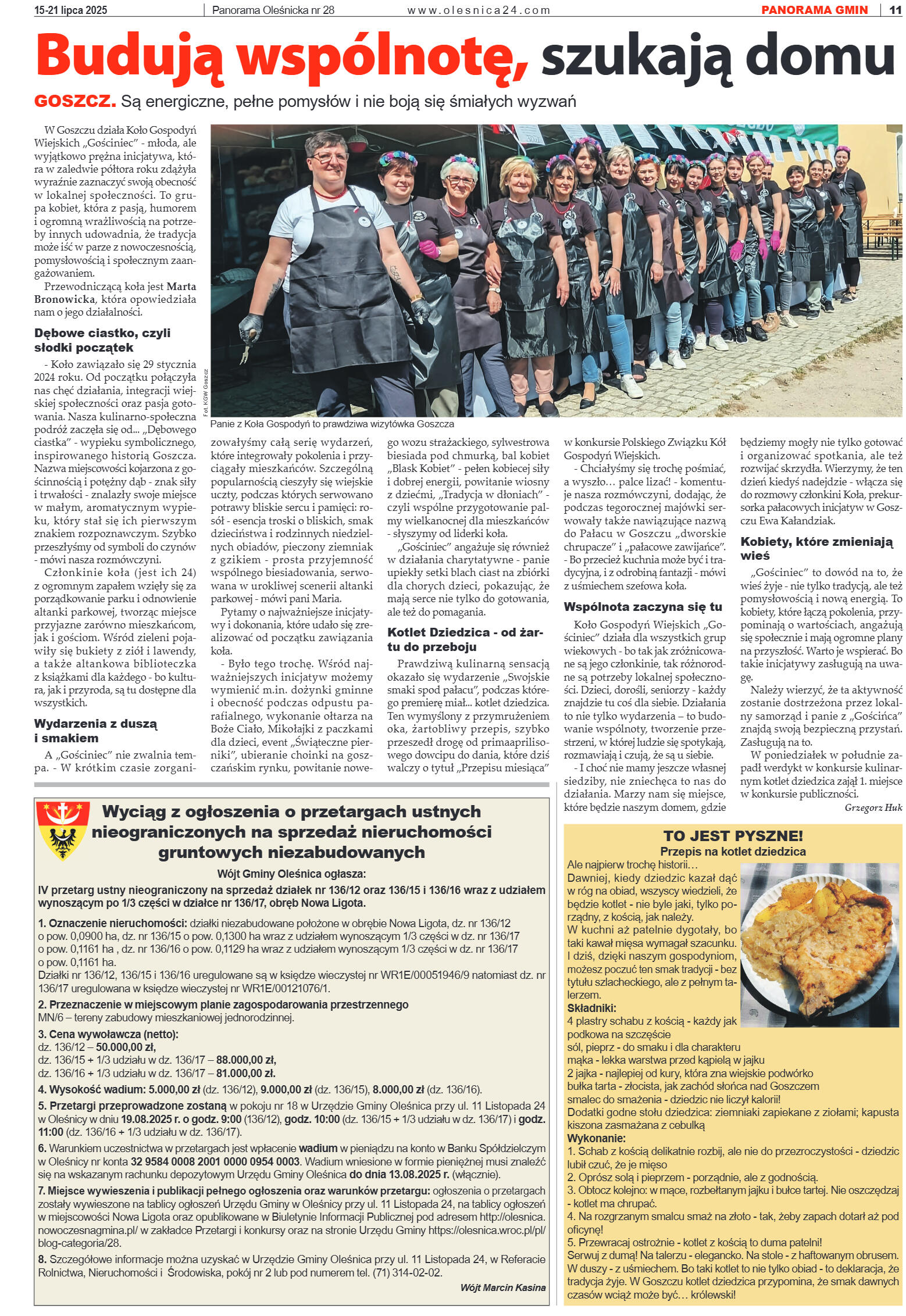 Panorama Oleśnicka nr 28 z 15 lipca 2025 - strona 11