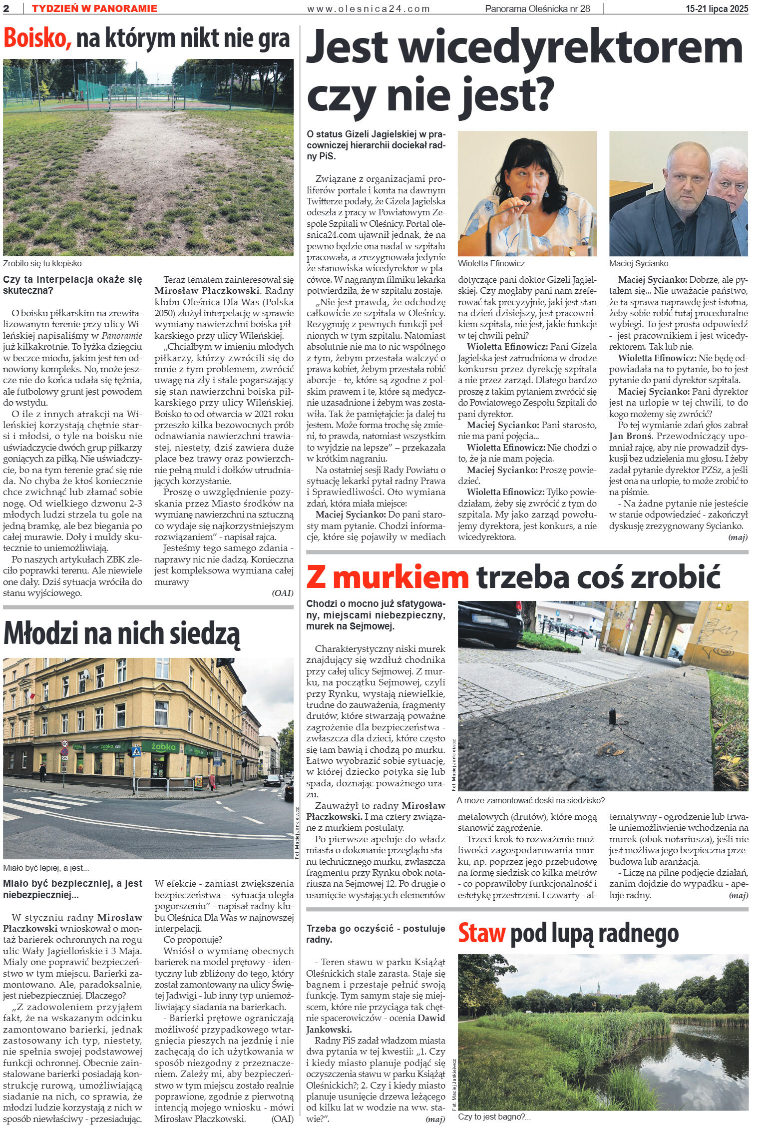Panorama Oleśnicka nr 28 z 15 lipca 2025 - strona 2
