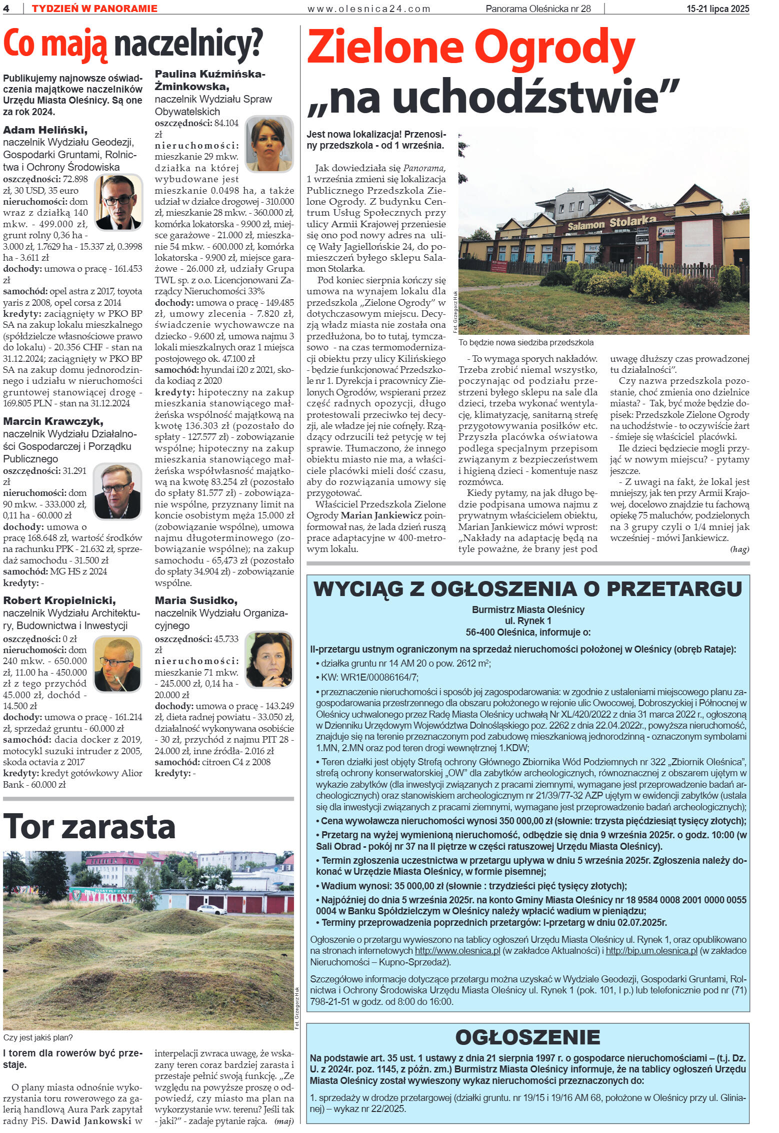 Panorama Oleśnicka nr 28 z 15 lipca 2025 - strona 4
