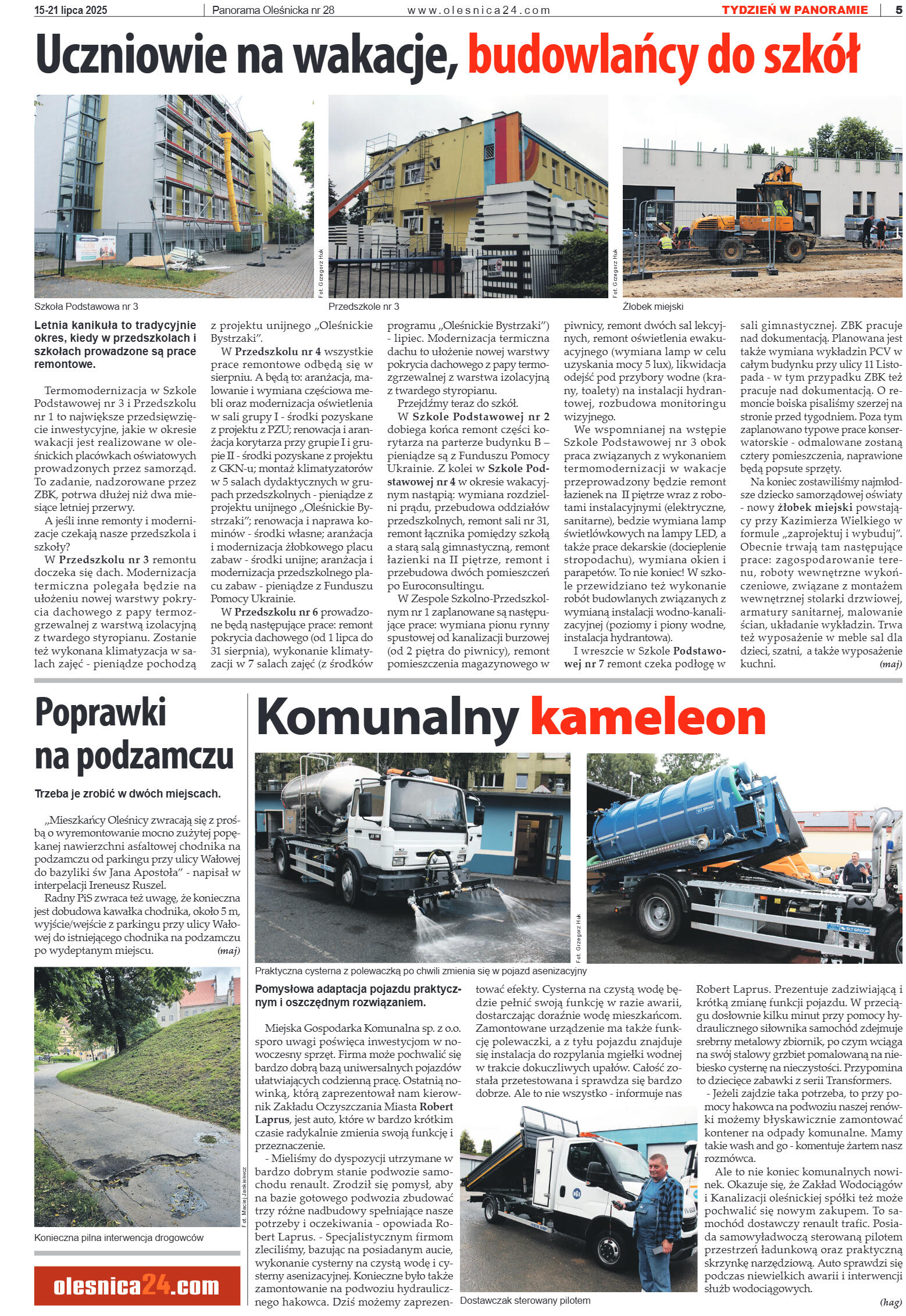 Panorama Oleśnicka nr 28 z 15 lipca 2025 - strona 5