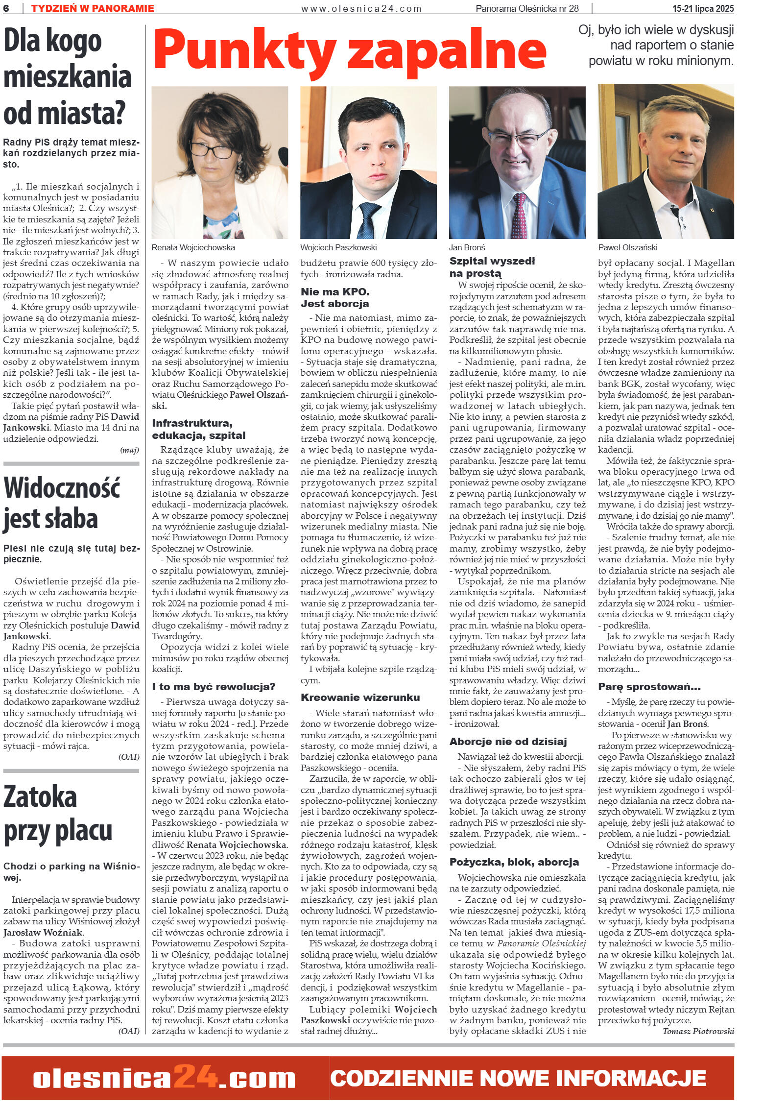 Panorama Oleśnicka nr 28 z 15 lipca 2025 - strona 6